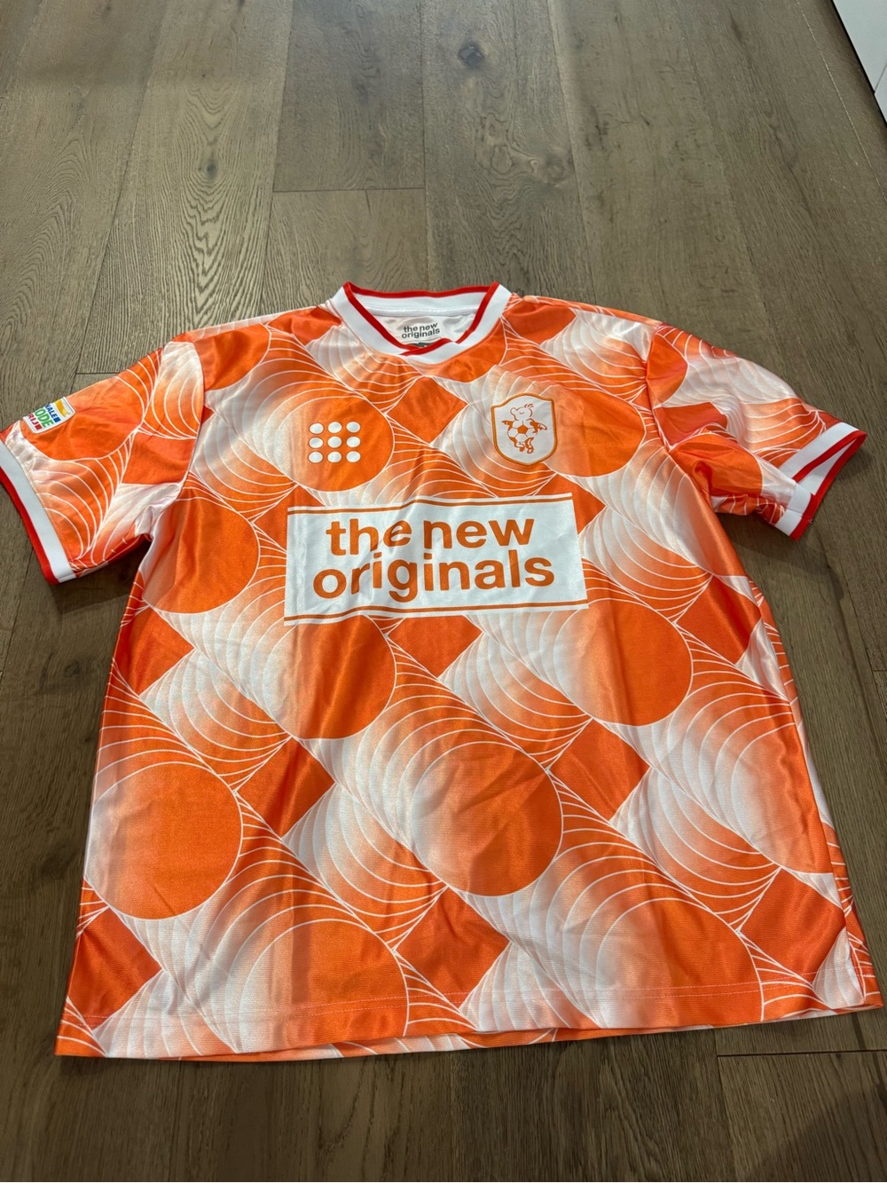 Orange Graphic Jersey